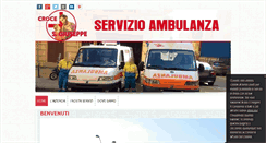 Desktop Screenshot of ambulanzaprivata.net